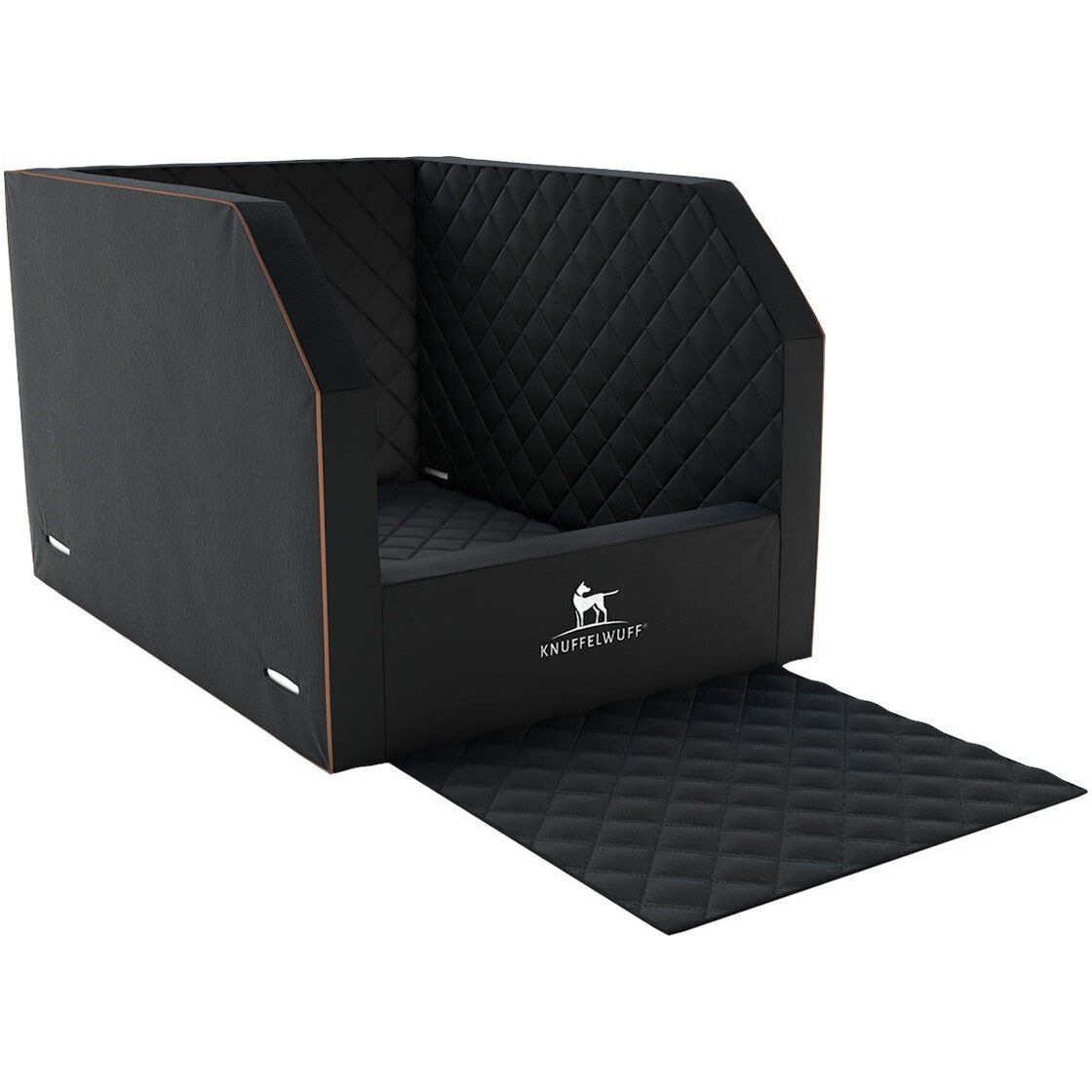 Knuffelwuff Cargo Hunde Auto Transportbox Sicherheit Für Den Hund Und Sitzschutz Für Den Rücksitz - Askmy4Cats