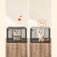 Luxus Hundekäfig mit zwei Türen - Askmy4Cats