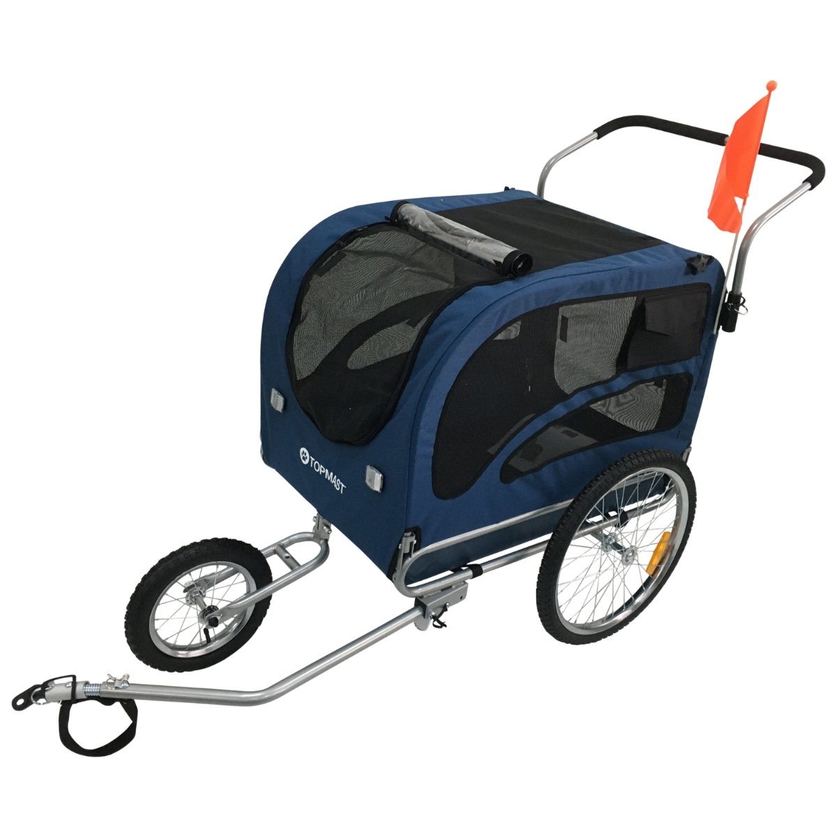 TOPMAST Hunde Fahrradanhänger 2 in 1 "ORIGINAL JOGGER" - Askmy4Cats