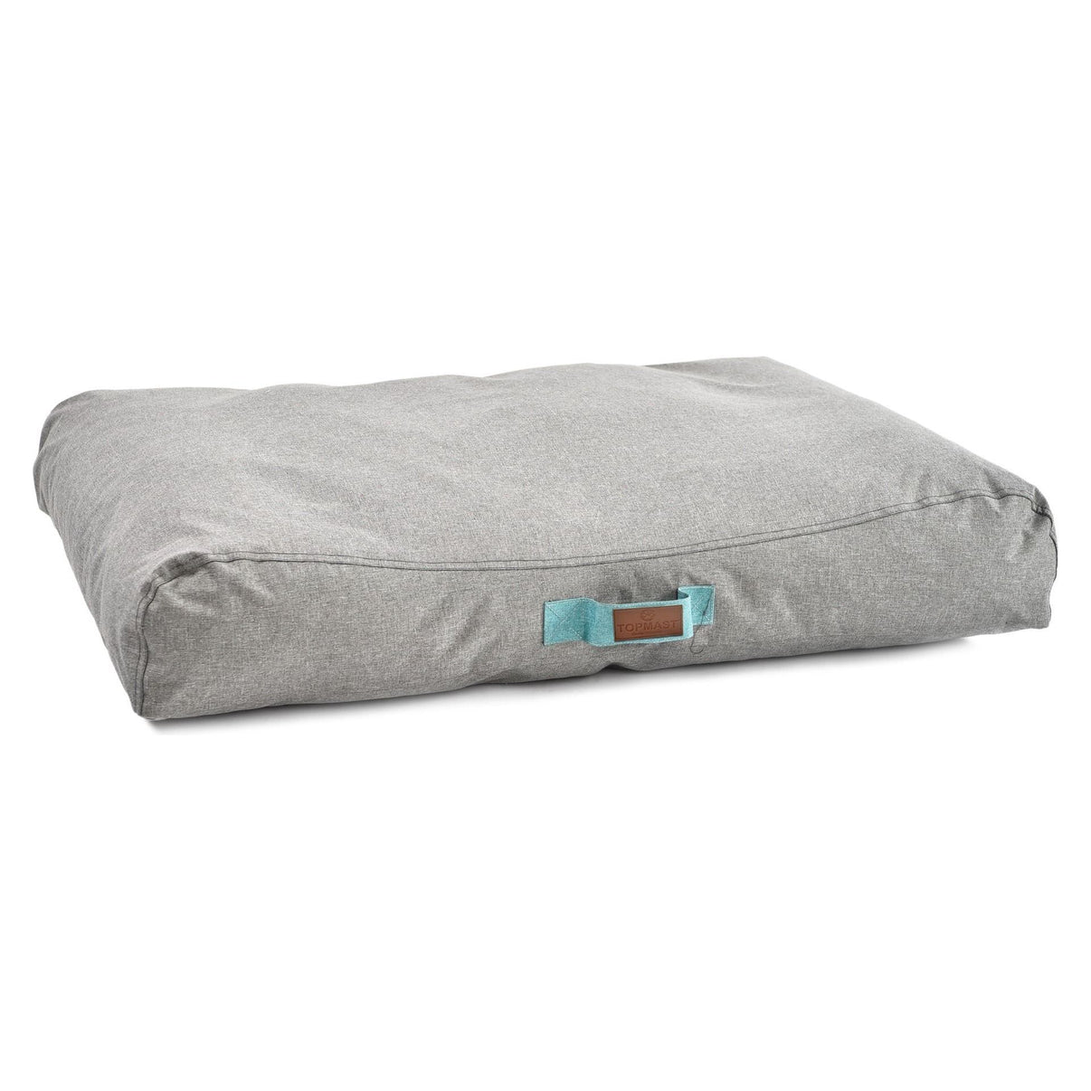 TOPMAST Hundebett, Hundekissen Wasserfest - Polyester Grau - 110 X 73 X 18 cm - Askmy4Cats