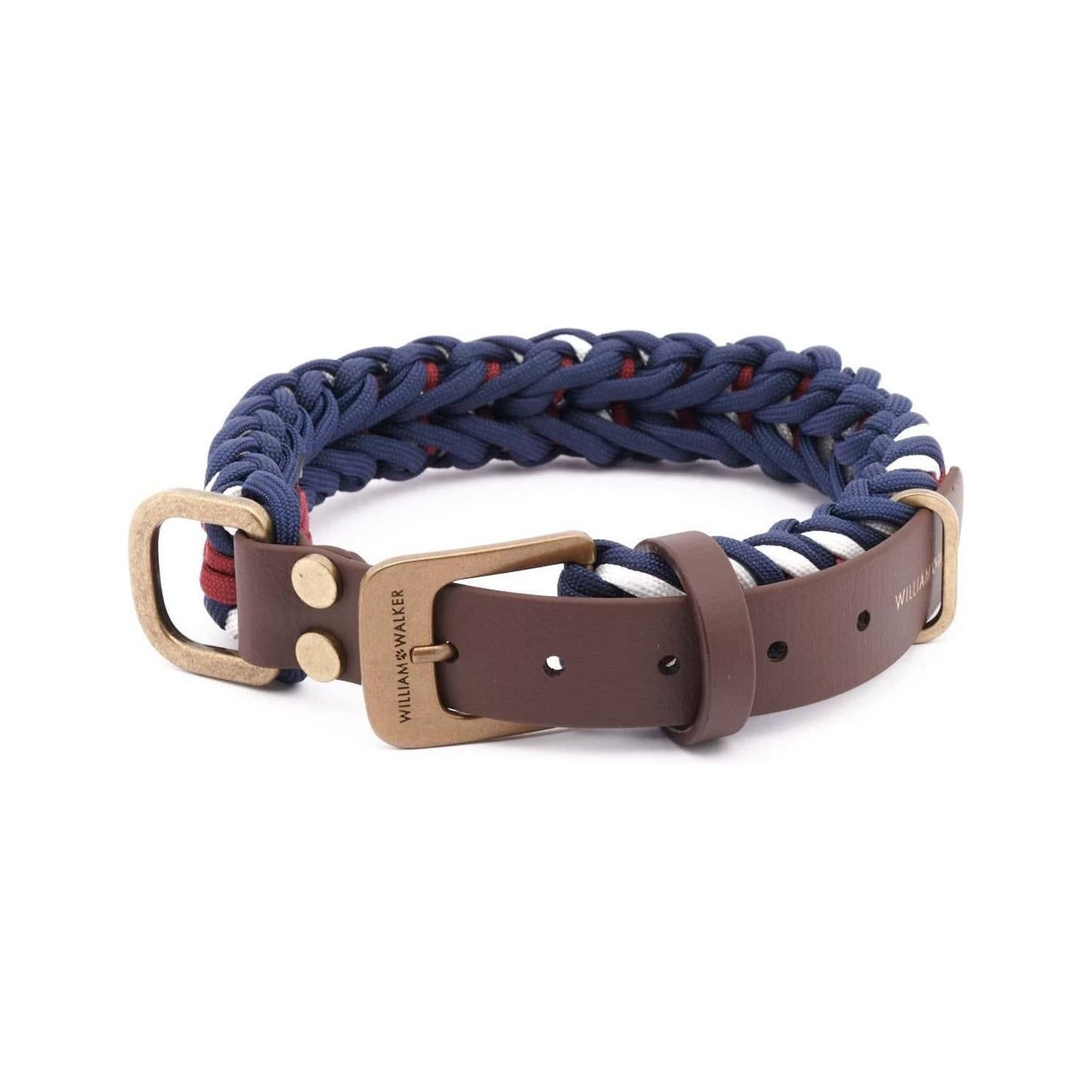 WILLIAM WALKER Paracord Hundehalsband Royal - Askmy4Cats
